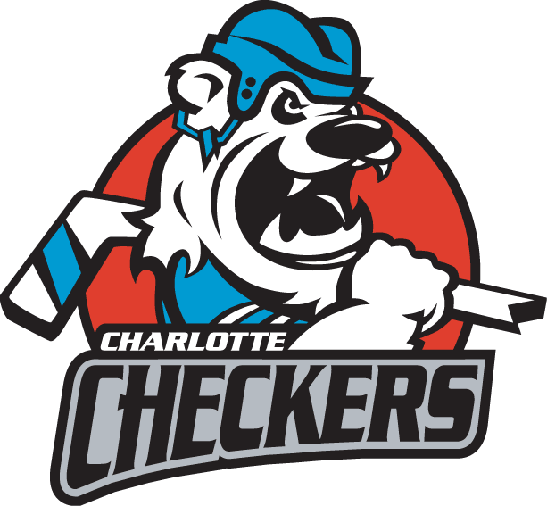 Charlotte Checkers 2002-2007 Primary Logo vinyl decal